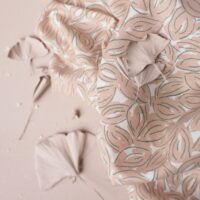 Atelier Brunette Petal Cotton Lawn Fabric Maple