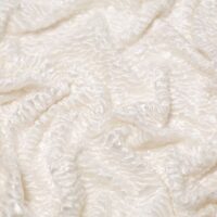 Zhivago Faux Fur Fabric Ivory