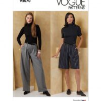Vogue Paper Sewing Pattern 2070