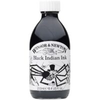 Winsor & Newton Drawing Ink - 250ml Black Indian
