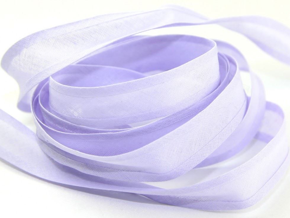 Cotton Bias Binding Tape (Value Roll) Pale Lilac 6338