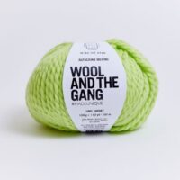 Wool and the Gang Alpachino Merino Chunky Yarn Lime Sorbet