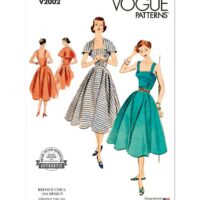 Vogue Paper Sewing Pattern 2002