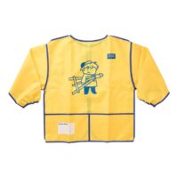 Little Artists Apron Yellow Plastic (6-8yrs)