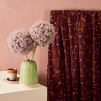 Atelier Brunette Java Viscose Crepe Fabric Rust