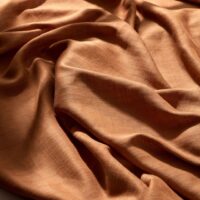 Atelier Brunette Flake Ecovero Viscose Cotton Fabric Pecan Pie