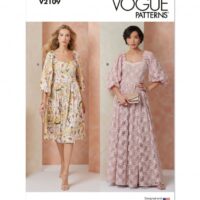 Vogue Paper Sewing Pattern 2109
