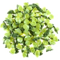 Baby Maize - Large Ribbon Rose Pack 100