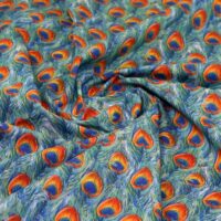100% Craft Cotton Fabric Turquoise