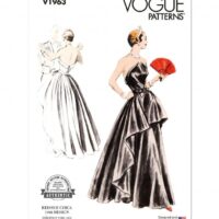 Vogue Paper Sewing Pattern 1963