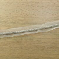 Bead Rope Edge Trim Silver