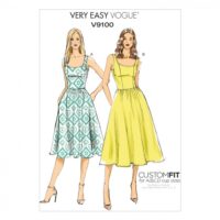 Vogue Paper Sewing Pattern 9100