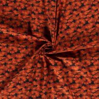 100% Cotton Poplin Fabric Brique
