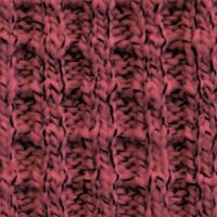 Waffle Tweed Cotton Sweater Knit Stretch Fabric Pink
