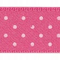Berisfords Micro Dot Ribbon (Value Roll) 52 Hot Pink