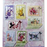 Triptychon Cards Flowers Set