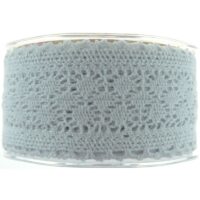 Lace Chatsworth White Ribbon No.01 - 50mm x 10m