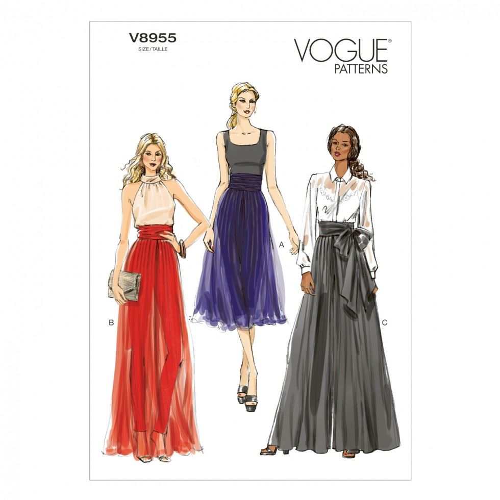 Vogue Paper Sewing Pattern 8955