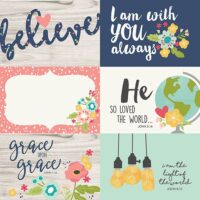 4x6 Horizontal Elements Sold in Packs of 10 Sheets