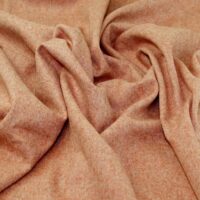 Wool Blend Coating Fabric Salmon