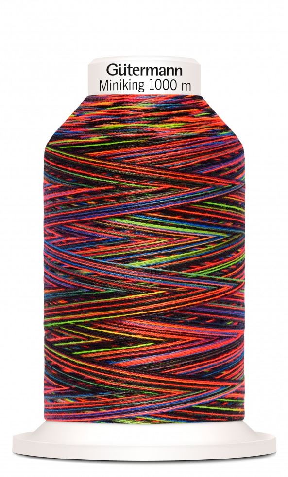 Gutermann Multicolour Miniking Overlocker Thread 9842