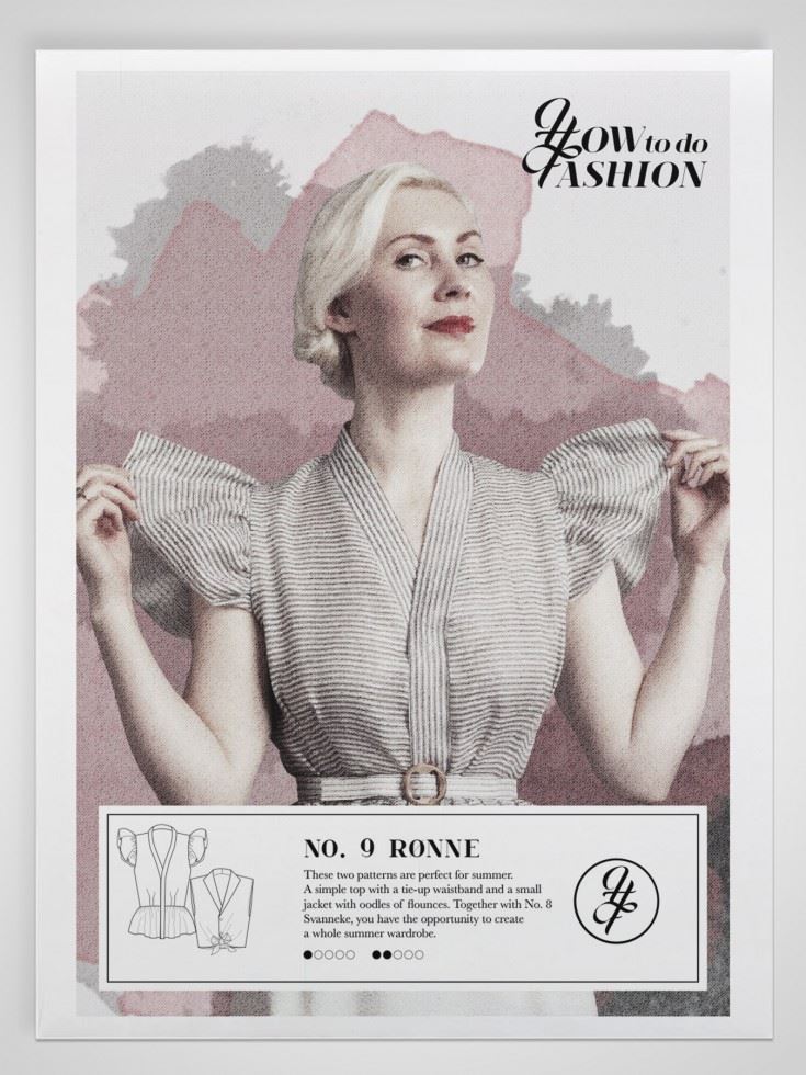How To Do Fashion Paper Sewing Pattern Ronne Blouse | How To Do Fashion ...