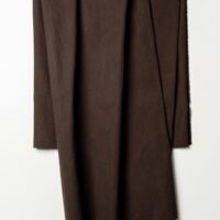 Atelier Brunette 100% Cotton Gabardine Fabric Oat Chocolate