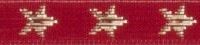 Berisfords Galaxy Ribbon (Value Roll) Red/Gold