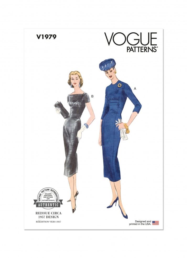 Vogue Paper Sewing Pattern 1979