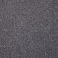 Wool Blend Coating Fabric Grey