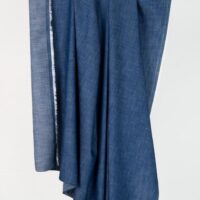 Atelier Brunette Made in France Soft Denim Fabric Blue