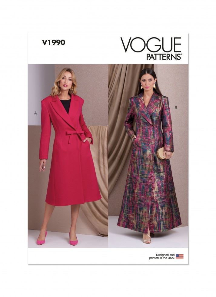 Vogue Paper Sewing Pattern 1990