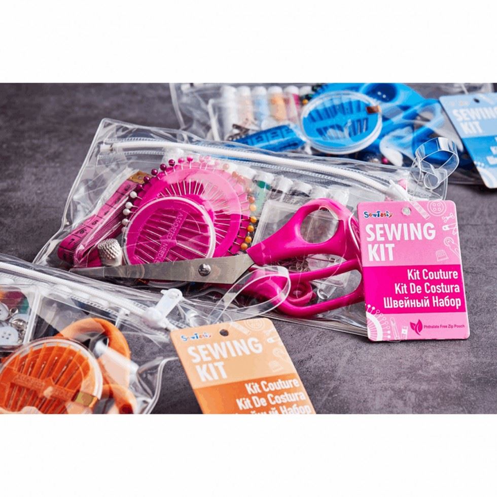 Pencil Case Style Sewing Kit (Value Pack)
