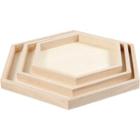 Trays, dia. 21+26+31 cm, 3 pc/ 1 set