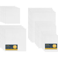 Artme Artist Canvas Panels 20pcs Mixed Size
