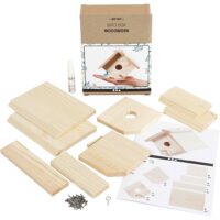 Bird box, H: 13 cm, D. 14,5 cm, W: 16 cm, 1 pc