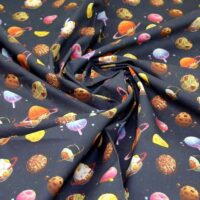 100% Craft Cotton Fabric Midnight