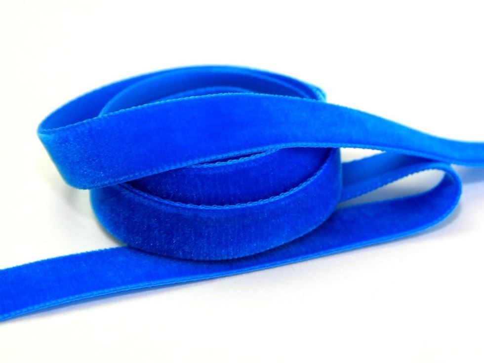 Berisfords Velvet Ribbon Mini Roll 9197 Venetian Blue