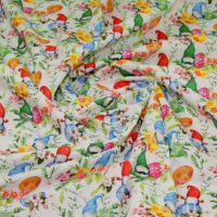 100% Cotton Fabric Multicoloured
