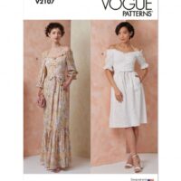 Vogue Paper Sewing Pattern 2107