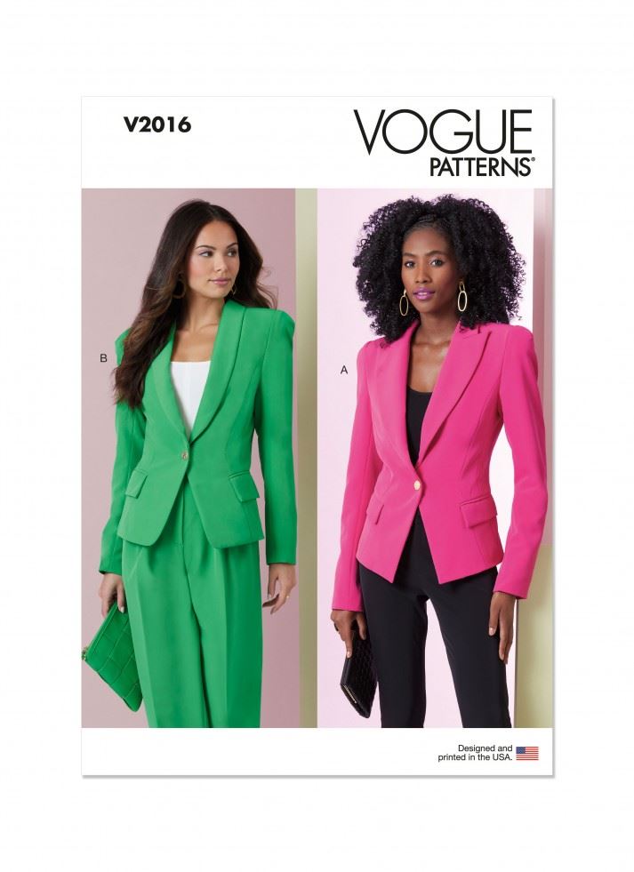 Vogue Paper Sewing Pattern 2016