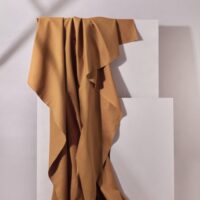 Atelier Brunette 100% Cotton Gabardine Fabric Pecan Pie