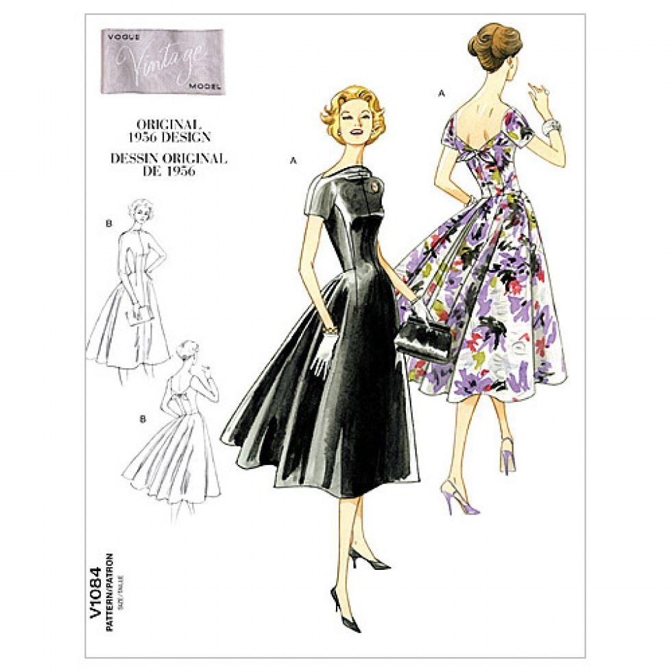 Vogue Paper Sewing Pattern 1084 | Vogue | Minerva