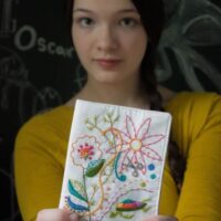 Alison Glass Clover Sunshine Needle Book Embroidery Pattern