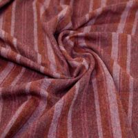 100% Wool Coating Fabric Plum