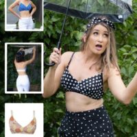 Booby Traps Paper Sewing Pattern Georgia Vintage Bralette