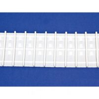 Bellini Pencil Pleat Curtain Tape (Value Roll) White