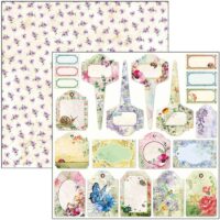 12"x12" Sheets x12 Microcosmos Tags