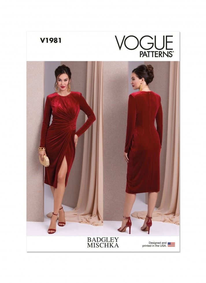 Vogue Paper Sewing Pattern 1981