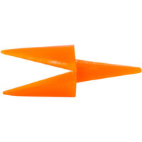 Chicken Beaks, L: 30 mm, orange, 50 pc/ 1 pack